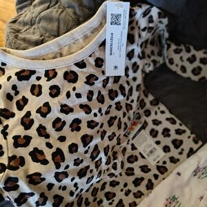 Leopard Print Long Sleeve Top